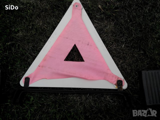Оригинален сгъваем триъгълник със стойка и светлоотразителна триъгълна лента за Ситроен!, снимка 7 - Аксесоари и консумативи - 29468223