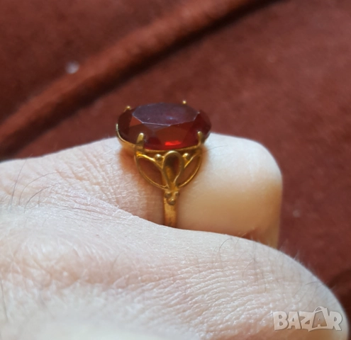 Дамски пръстен с камък, снимка 3 - Пръстени - 52727862