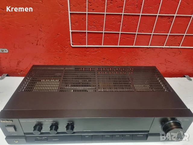 Усилвател TECHNICS SU-600, снимка 3 - Ресийвъри, усилватели, смесителни пултове - 53995197