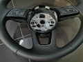 Нов Черен Кожен Волан Audi A1 GB A3 8Y Q2 Q3 - 82A419091AA, снимка 7