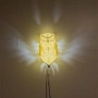 3D магическа стенна нощна лампа бухал с LED проекция,многоцветна, снимка 6