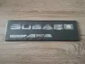 комплект сребристи емблеми SUBARU и Symmetrical AWD , снимка 1