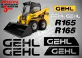 GEHL строителна техника и механизация стикери, снимка 4