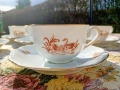 Стар порцеланов сервиз за кафе от Bohemia Чехословакия , снимка 9