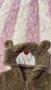 Космонафт със забавна качулка на мече 9-12 месеца, снимка 3