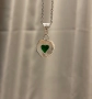Heart silver pendant, снимка 4
