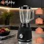 Блендер 1200W със стъклена кана / Блендер за смути, лед и коктейли + 2 бутилки за път, снимка 3