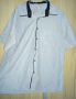 Мъжка риза с къс ръкав, снимка 1 - Ризи - 36577271