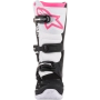 Дамски мотокрос ботуши ALPINESTARS Stella Tech 3 BLACK/WHITE/PINK, снимка 2