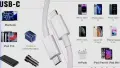 30W Кабел Apple iPhone Type C Lightning iPhone 14 13 12 11 Pro, снимка 1