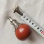Сребърна барутница за пистолет, пушка, снимка 4