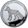 Сребро 1 oz Келтски животни- Лисица 2019 Република ЧАД, снимка 1