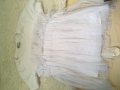 Модерна блуза с тюл размер Л, снимка 1 - Туники - 31712689