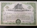 Сертификат за 2 акции (САЩ) | Stewart-Warner Corporation | 1958г., снимка 1 - Други ценни предмети - 29273421