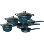 Премиум комплект съдове за готвене 12 части с мраморно покритие Cheffinger– Тенджери, тигани и касер, снимка 11