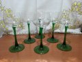 Ретро стъклени чаши за вино , снимка 6