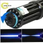 Супер Мощен Син Акумулаторен Лазер Пойнтер 50000mW Палещ Клечка Горящ Балон 2х18650 21СМ 20000 Метра, снимка 12