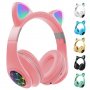 БЕЗЖИЧНИ СЛУШАЛКИ КОТЕШКИ УШИ CAT EAR M2, снимка 1