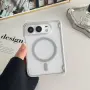 Матов MAGSAFE Кейс за Apple iPhone Duo - Бял и Черен , снимка 2