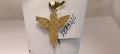 Нова-Златна висулка ангелче-1,52гр/14кр, снимка 3