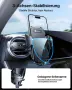 Държач за телефон за автомобил, кръгъл, за Mercedes-Benz A/B/C/E/S – Метал, снимка 4