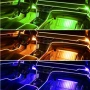 RGB LED интериорно осветление за автомобил – Bluetooth, музикален режим, снимка 7