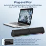 SOMEYOU Bluetooth високоговорител за компютър, 20 W стерео звук, 3,5 mm Aux-in, снимка 4