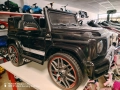 Акумулаторен джип Mercedes G63 черен металик , снимка 1