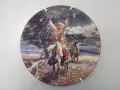 № 8743 Стара колекционерска декоративна порцеланова чиния – „Horizons of Destiny“, снимка 6