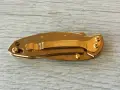 НОВ оригинален 24 K позлатен сгъваем нож KERSHAW 1600G Ken Onion Chive  от САЩ, снимка 8