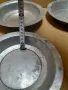 Комплект Стари Медни Чинии 3бр., снимка 12