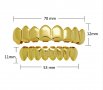 Hip Hop Grillz 8 set / Хип хоп грилз 8 комплект - Gold, снимка 4
