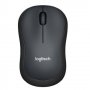 Мишка Безжична Logitech M220 1000dpi 3btn Сиво Черна Изключително тиха Wireless Mouse, снимка 2