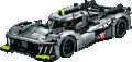 LEGO Technic PEUGEOT 9X8 24H Le Mans Hybrid Hypercar 1775 части, снимка 10