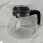 Огнеупорна кана с капак за чай и кафе нова, 1.25 л, снимка 1