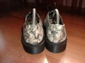 Dr.Martens Lester Skull & Roses-флорални обувки, снимка 7