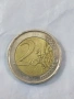 Рядка евро монета 2 евро Данте Алигиери 2002г., снимка 2