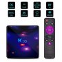 УНИКАЛЕН СМАРТ ТВ БОКС K10 Android tv ultra 8K tv box Bluetooth, снимка 3