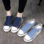 Дамски дънкови ежедневни обувки, 2цвята - 023, снимка 4