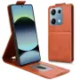 За Xiaomi Redmi Note 14S 4G Вертикален Кожен Калъф със Стойка, Магнитно Закопчаване, Слот за Карта и, снимка 4
