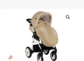 Детска комбинирана количка Lorelli Kara 3 в 1 Бежова, снимка 8
