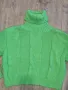 зелено късо пуловерче , снимка 3