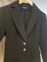 Черно вталено сако Стилна жена, размер XS/S, снимка 2