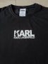тениска Karl Lagerfeld black, снимка 2
