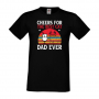 Мъжка тениска Cheers For The Best Cat Баща, Дядо,Празник,Татко,Изненада,Повод,Рожден ден, Имен Ден,, снимка 3