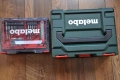 Нови куфари Metabo за 12V и за 18V винтоверти, снимка 1