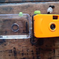 фотоапарат за снимки под вода с лента, 35 мм, уникат, underwater camera, снимка 4 - Фотоапарати - 31943964