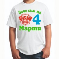 Детска тениска за рожден ден , снимка 2 - Детски тениски и потници - 31478263