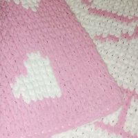 Ръчно плетени одеяла , снимка 18 - Спално бельо и завивки - 44470706