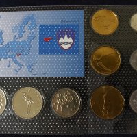 Словения - Комплектен сет от 9 монети , UNC, снимка 2 - Нумизматика и бонистика - 37782368